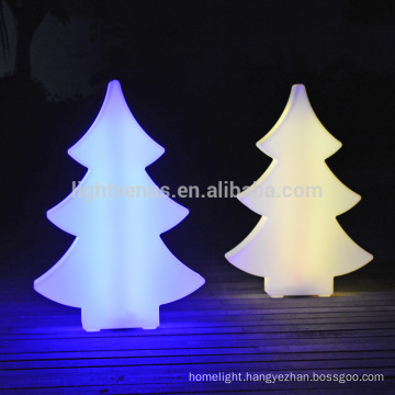 OEM night light for Christmas 3d decoration led Christmas tree night light outdoor Xmas tree
